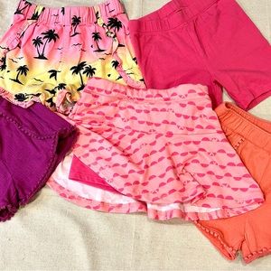 Toddler girl shorts lot size 4T